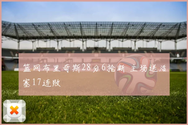 篮网布里奇斯28分6抢断 主场送活塞17连败